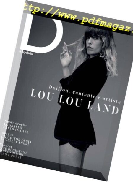 D la Repubblica – 15 Settembre 2018 Cover