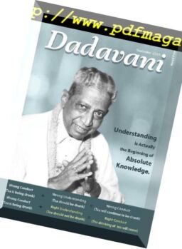 Dadavani English Edition – September 2018