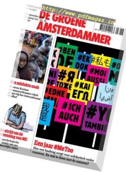 De Groene Amsterdammer – 28 september 2018
