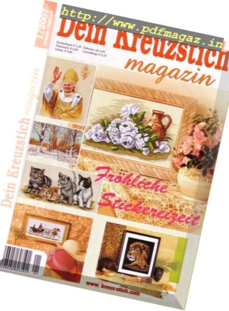 Dein Kreuzstich magazin – 2007-01 Cover