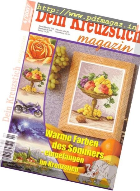 Dein Kreuzstich magazin – 2007-04 Cover
