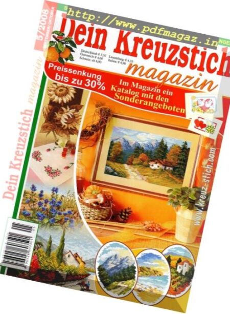 Dein Kreuzstich magazin – 2008-05 Cover
