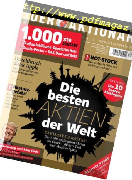 Der Aktionar – 21 September 2018 Cover