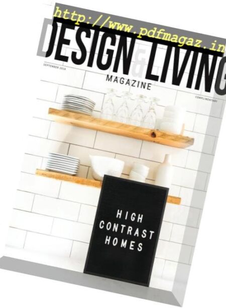 Design & Living – September 2018 Cover