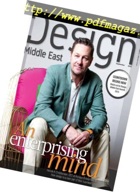 Design Middle East – September 2018 Cover
