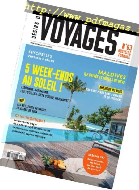Desirs de Voyages – octobre 2017 Cover