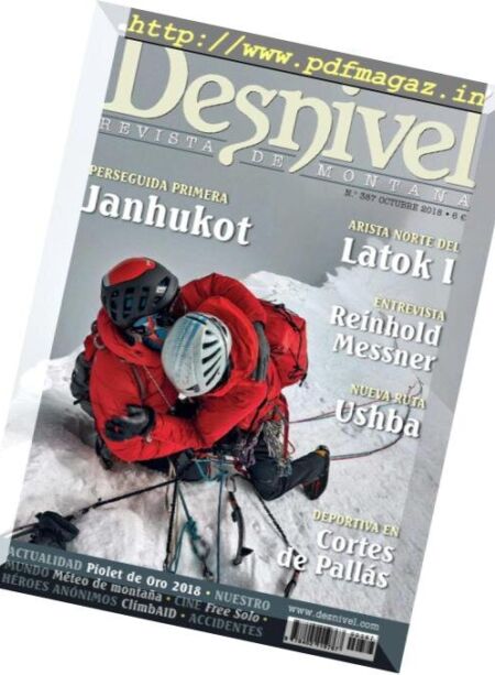 Desnivel – octubre 2018 Cover
