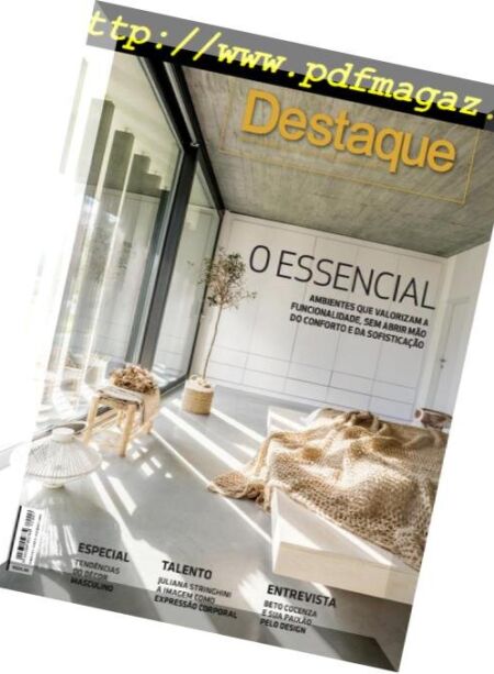 Destaque – Agosto-Setembro 2018 Cover