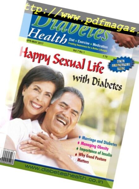 Diabetes Health – April 2017 Cover