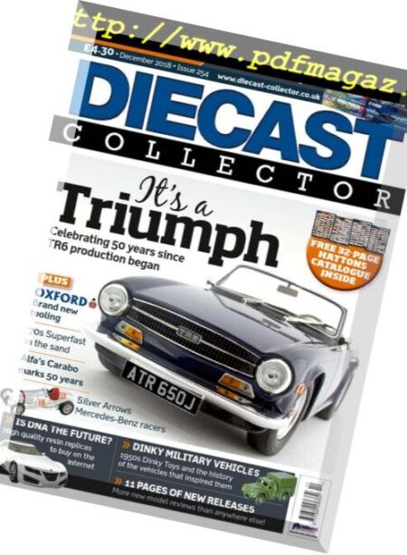 Diecast Collector – December 2018 Cover