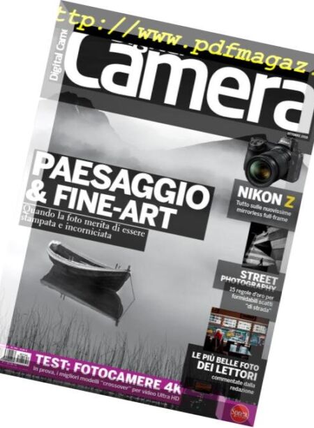 Digital Camera Italia – Ottobre 2018 Cover