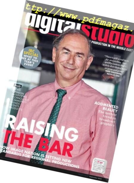 Digital Studio Middle East – September 2018 Cover