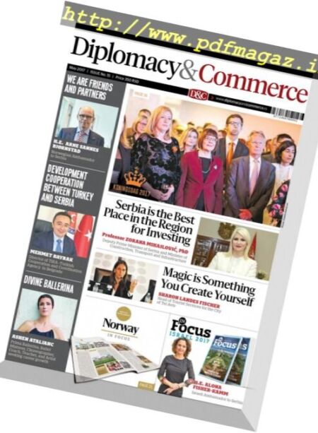 Diplomacy and Commerce – May 2017 Cover