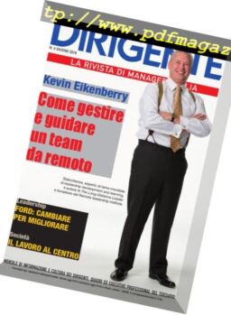 Dirigente – Giugno 2018