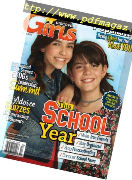 Discovery Girls – October 2016 Cover