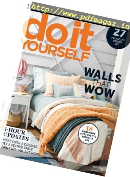 Do It Yourself – October 2018 Cover