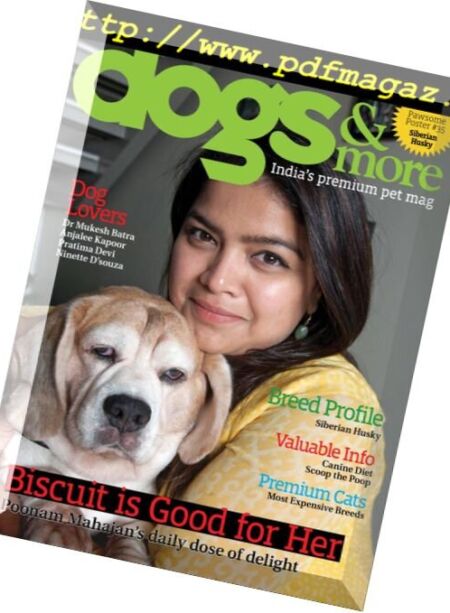 Dogs & More – November 2016 Cover