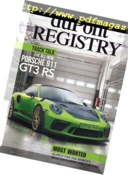 duPont Registry – August 2018