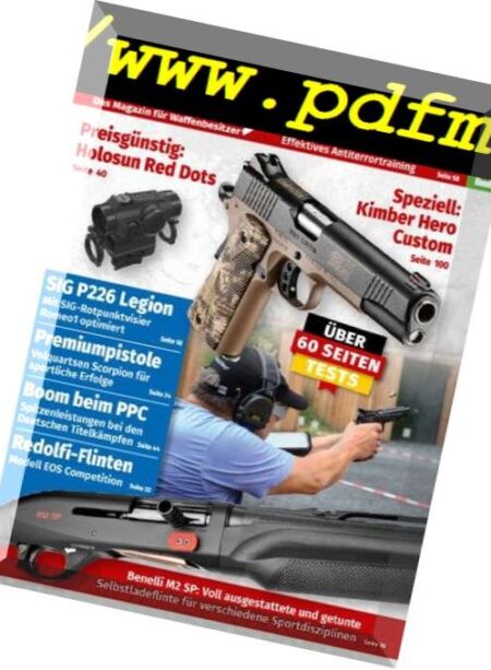 DWJ – Magazin fur Waffenbesitzer – Oktober 2018 Cover