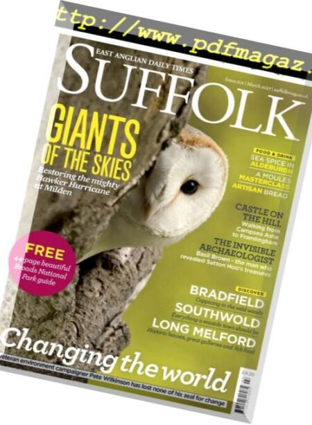 EADT Suffolk – March 2017 Cover