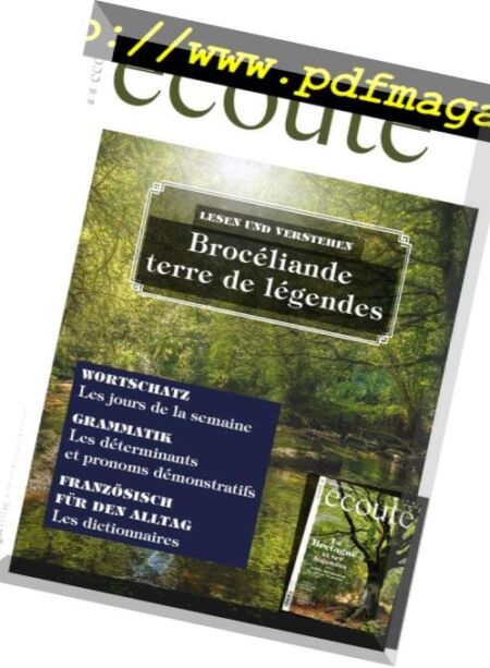 ecoute Plus – Oktober 2018 Cover