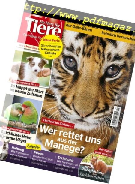 Ein Herz fur Tiere – Oktober 2018 Cover