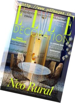 Elle Decoration Espana – octubre 2018