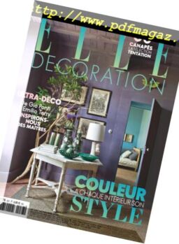 Elle Decoration France – Novembre 2018
