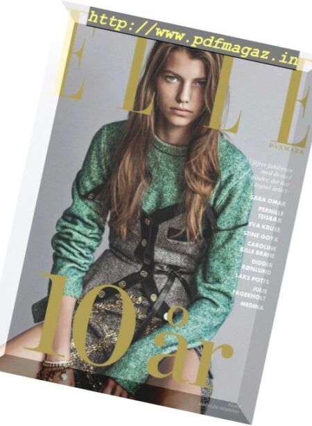 Elle Denmark – oktober 2018 Cover