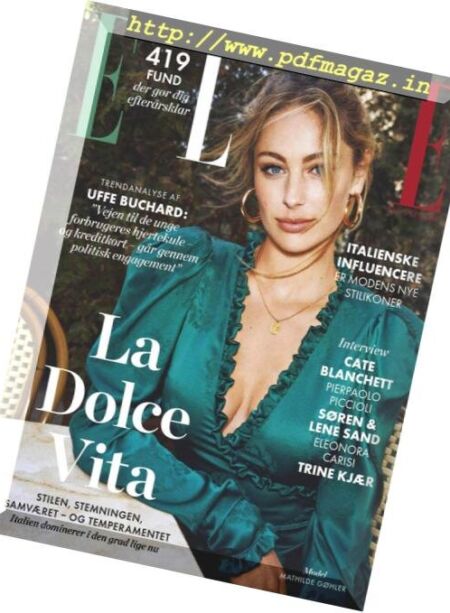 Elle Denmark – september 2018 Cover