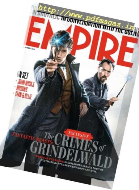 Empire UK – November 2018 Cover
