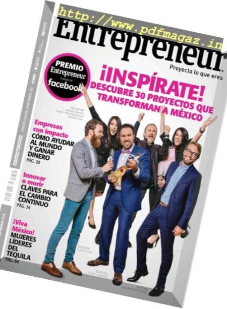 Entrepreneur en Espanol – septiembre 2018 Cover