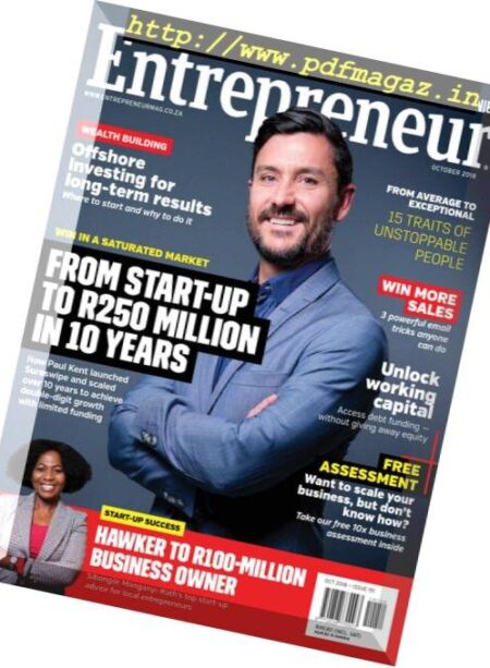 Entrepreneur South Africa – October 2018 Cover