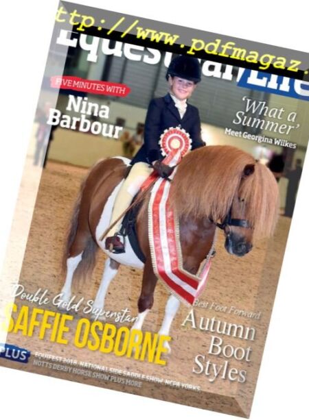 Equestrian Life – September 2018 Cover