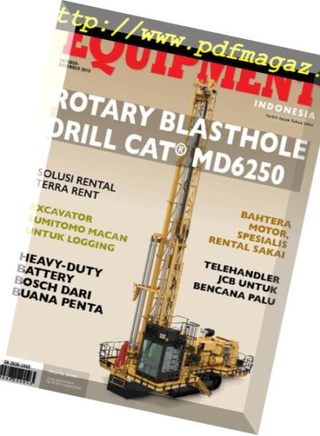 Equipment Indonesia – September 2018 Cover