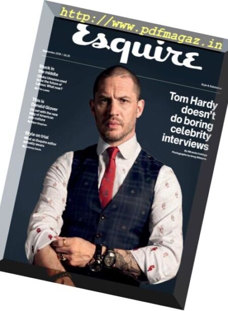 Esquire UK – September 2018 Cover