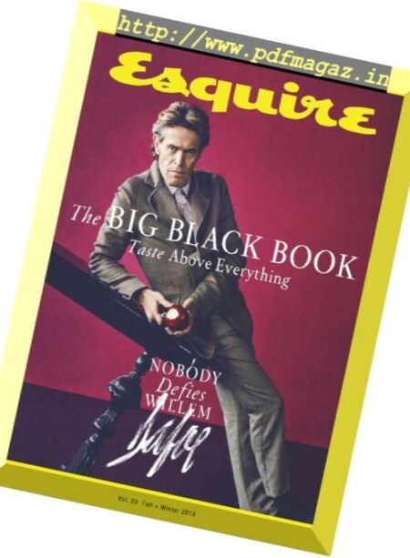 Esquire USA – The Big Black Book – September 2018 Cover
