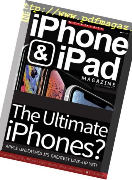 Essential iPhone & iPad Magazine – September 2018 Cover