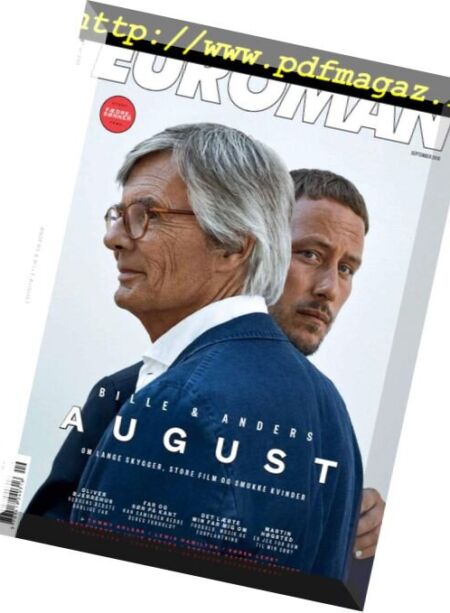 Euroman – september 2018 Cover