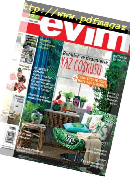 Evim – Haziran 2017 Cover