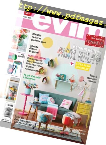 Evim – Mart 2017 Cover
