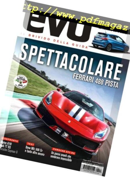 Evo Italia – Giugno 2018 Cover