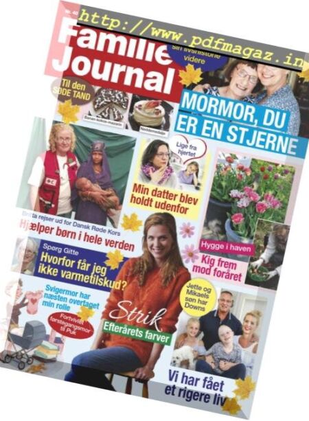 Familie Journal – oktober 2018 Cover