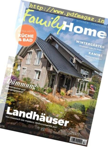 Family Home – November Dezember 2018 Cover