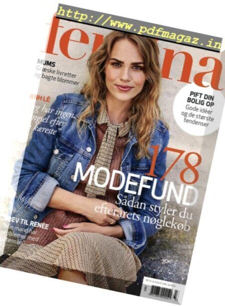 Femina Denmark – 16 August 2018 Cover