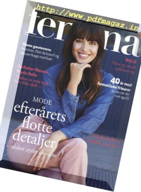 Femina Denmark – 30 August 2018 Cover