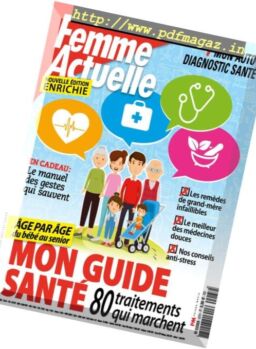Femme Actuelle – Hors-Serie Special sante – Octobre 2018