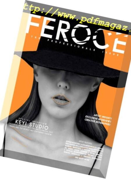 Feroce Magazine – The Professionals Issue 2018 Cover