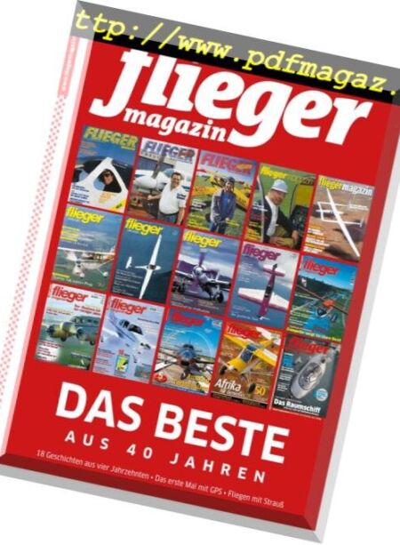 Fliegermagazin – Nr.10A 2018 Cover