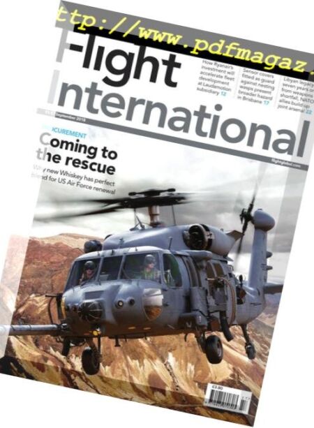 Flight International – 11 September 2018 Cover
